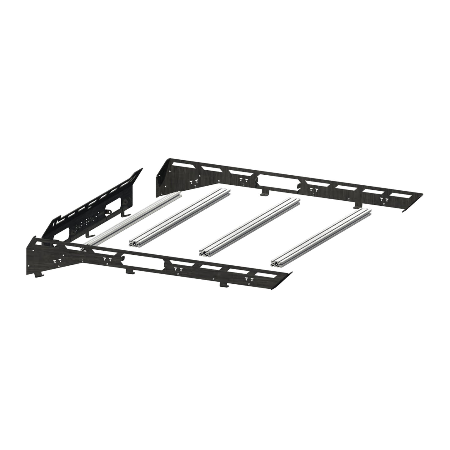 Thumper Fab -  T-Slot Rail Kit for the Polaris General L3/L4  Audio Roof, T-Rails, Roof Rack Rails